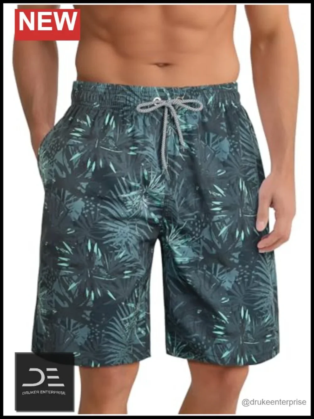 Men's Quick-Dry Swim Trunks, 9